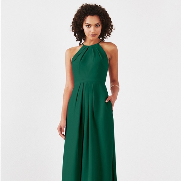 evergreen prom dress
